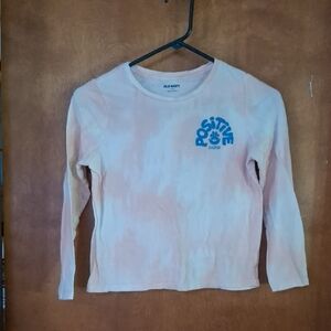 Old Navy Kids Positive Vibes Tie-Dye Long Sleeve Shirt